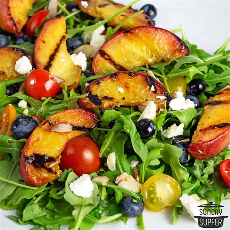 10 Irresistible Grilled Peach Salad Recipes for Summer – Tastiquo