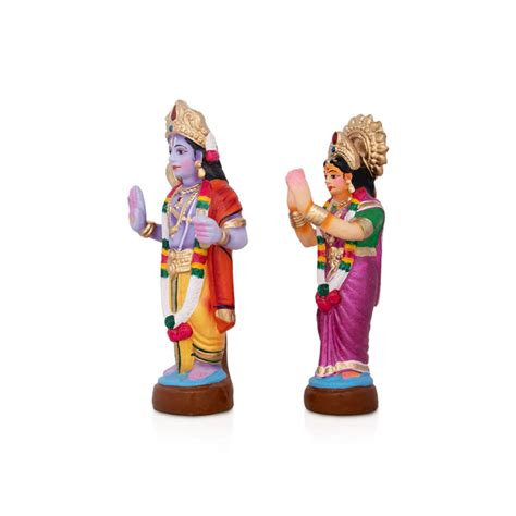 Giri - Seetha Suyamvaram Statue | Navarathri Golu | Clay Doll