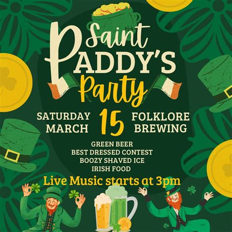 St. Paddy’s Party at Folklore, 153 Mary Lou Ln, Dothan, AL 36301 ...