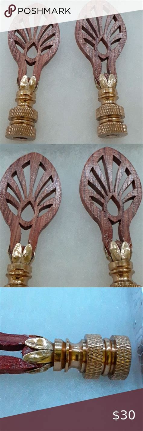 2 Handmade Lamp Finials scrollwork | Handmade lamps, Lamp finial ...