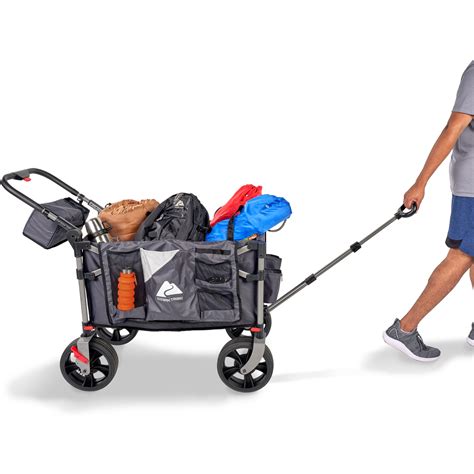 Ozark Trail All-Terrain Foldable Push Pull Wagon - Walmart.com