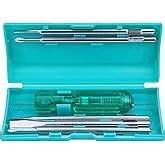 Taparia 812 Screw Driver Set with Neon Bulb, Silver & Green, 1 Piece ...