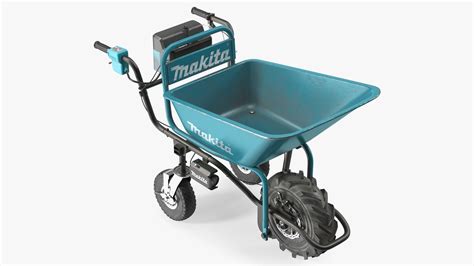 Makita DCU180ZB Electric Wheelbarrow with Bucket Dusty 3D model | 3D ...