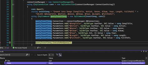 SQL Open Connection 的图像结果