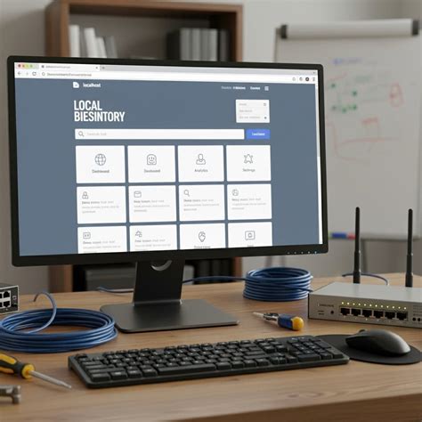 Create a Localhost Website 的图像结果