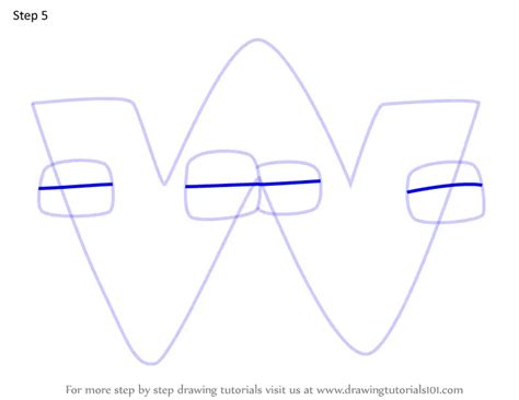 How to Draw W in JavaScript 的图像结果