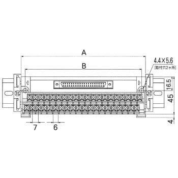TIFB 740 F360 インターフェース端子台 1台 PATLITE(パトライト/旧:春日電機) 【通販モノタロウ】