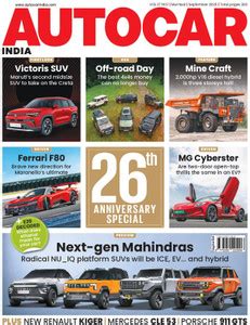 Autocar India Sep'25 Anniversary Issue Magazines Price in India - Buy ...