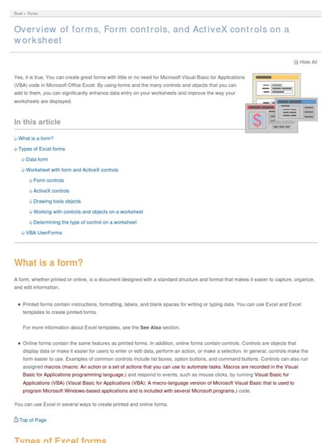 Image result for Using Form Controls in Excel