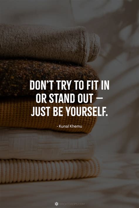 83 Quotes About Being Yourself & True to Your Character - Bright Drops