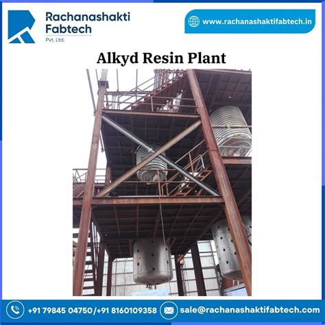 Resin Manufacturing Plant - Alkyd Resin Plant Manufacturer from Ahmedabad