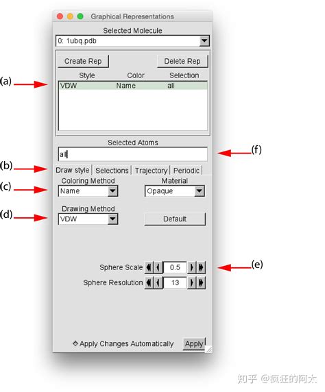 VMD Tutorial MD Analysis 的图像结果