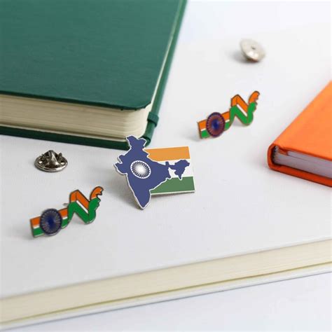 Celebrate Patriotism with Elegant Indian Flag Pins