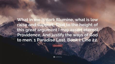 Milton Paradise Lost Quotes