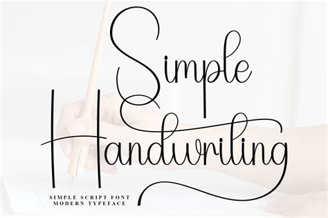 Image result for Simple Script Hand Writing