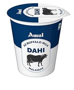 Amul Buffalo Milk Dahi 400 Gm Cup : Amazon.in: Grocery & Gourmet Foods