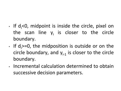 Image result for Midpoint Circle Drawing Algorithm Examples