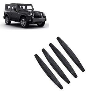 Car Universal Font & Rear Bumper Guard Protector Pack of 4 Suitable for ...