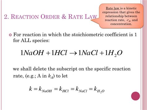 Image result for Reaction Rate Laws