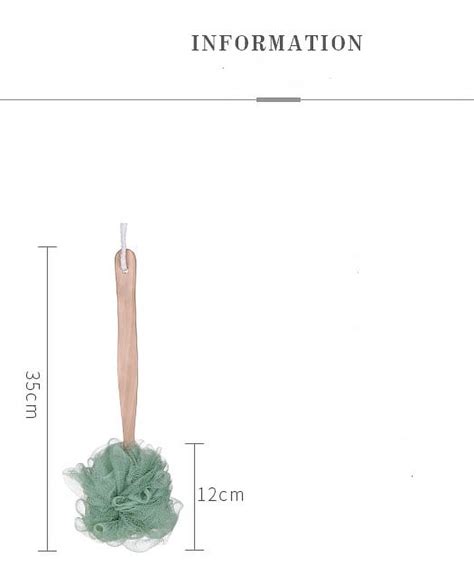 Roofei Loofah on a Stick, Loofah Back Scrubber for Shower, Bath Sponge ...