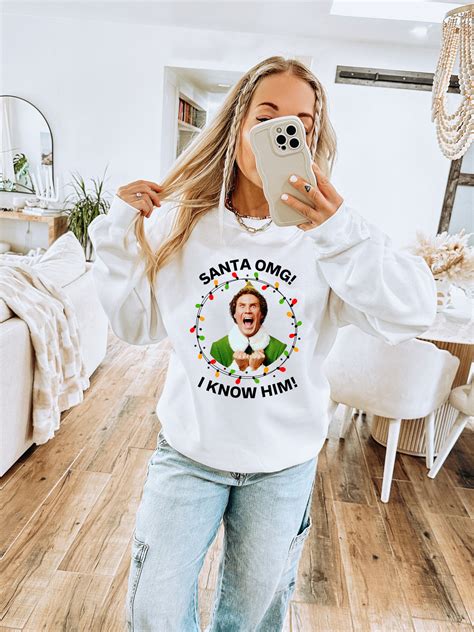 Santa OMG I Know Him – Mayberry Prints