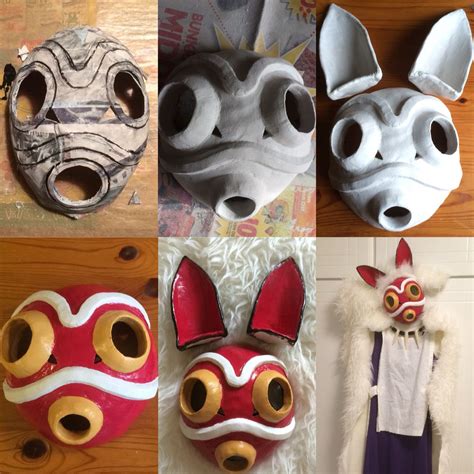 Princess Mononoke Cosplay Mask