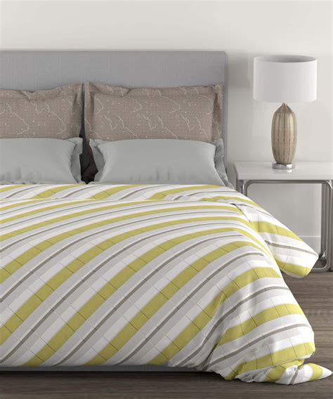 Home Essential Queen Bedsheet,144 Tc, Logan Apple Green – myTrident India