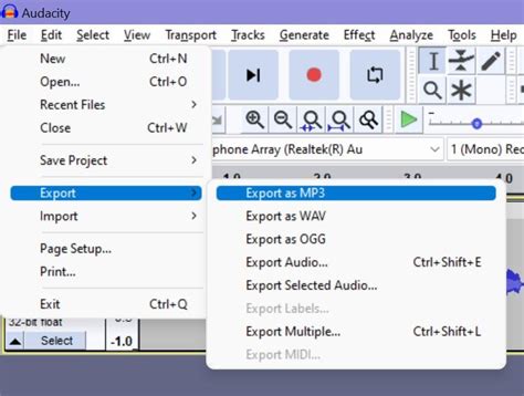 Image result for Audacity Export Labels