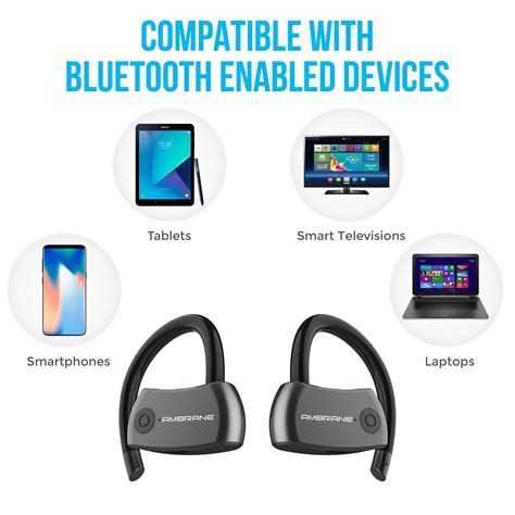 Ambrane AERO Smart Voice Assistant Enabled Around The Ear True Wireles