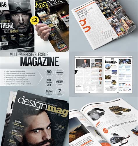 Creative Magazine Layouts 的图像结果