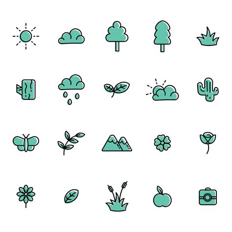 Nature Icons 的图像结果