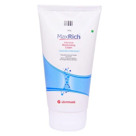Buy Glenmark Maxrich Intense Moistuzing Cream 150g from Glenmark IDC in ...