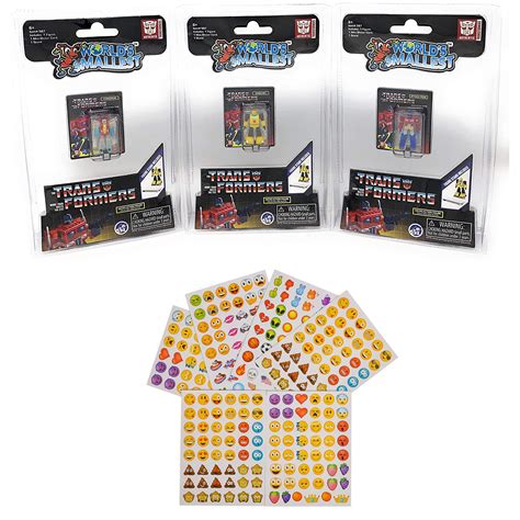 Worlds Smallest Transformers Bundle Set Of 3 Mini Figures Optimus ...