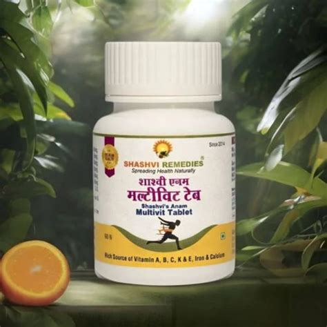 Shashvi Multivitamin Tablets – Elevate Health & Immunity – Shashvi Ayurveda