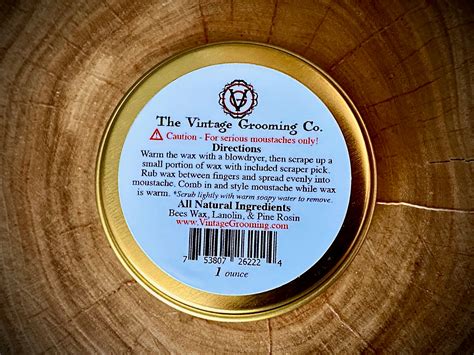 Best Mustache Wax (moustache) by Death Grip - extra strong mustash wax ...