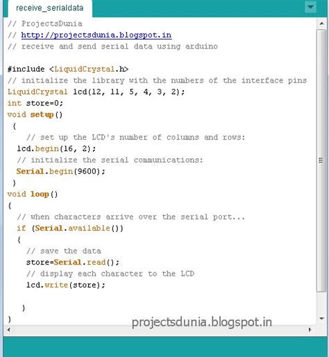 Image result for Arduino Serial Communication Code