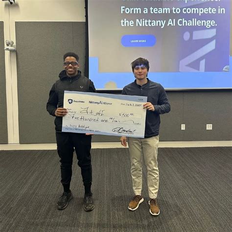 More 2024 Nittany AI Challege Prototype Phase winners | Image Gallery ...