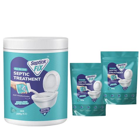 Buy Septick Fix Septic Tank Cleaner Bacteria Powder, Removes Odour ...