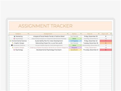 Image result for Assignment Tracker