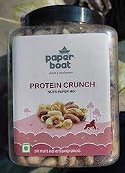 Paper Boat Protein Crunch, Premium Dry Fruit Mix, Healthy Trail Mix ...