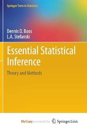 Buy Essential Statistical Inference: Theory and Methods Book Online at ...