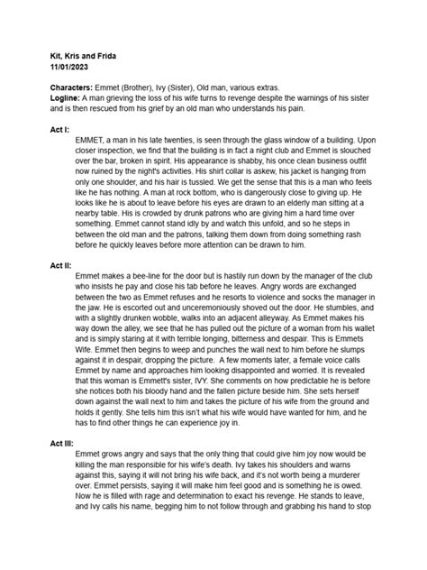 Image result for Final Project Outline Example