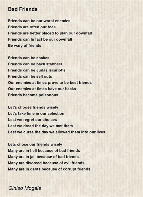 Friend Poems That Rhyme