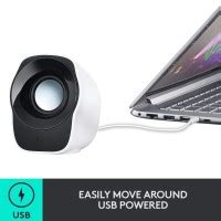 Buy Logitech Z120 Compact Stereo USB Powered 2 W Laptop/Desktop Speaker ...