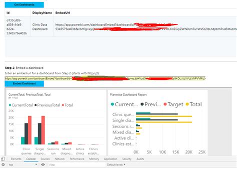 Power BI embedded dashboard disappears after few s... - Microsoft ...