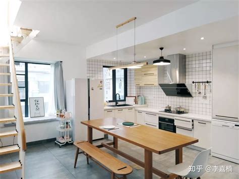 40㎡小户型开放式厨房装修 空间利用达到极致-中华橱柜网