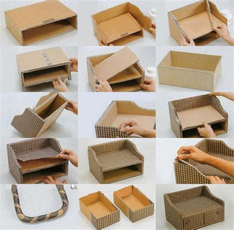 Image result for DIY Cardboard Stacking Boxes