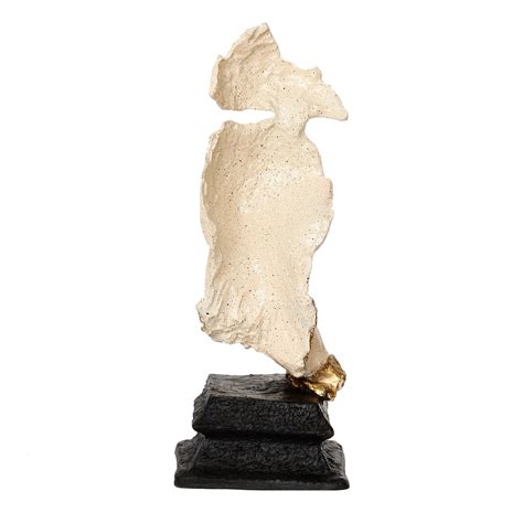 White Antique Finish Finger on Man Lips Handcrafted Decorative ...