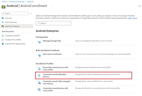 Image result for Enrol Intune Android Device