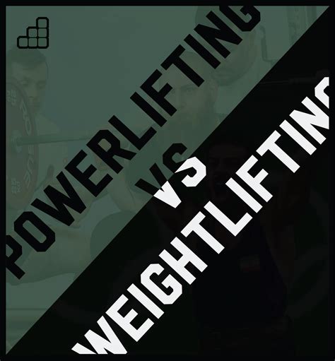 Powerlifting vs Weightlifting. What is the difference? – STRENGTHBLOX